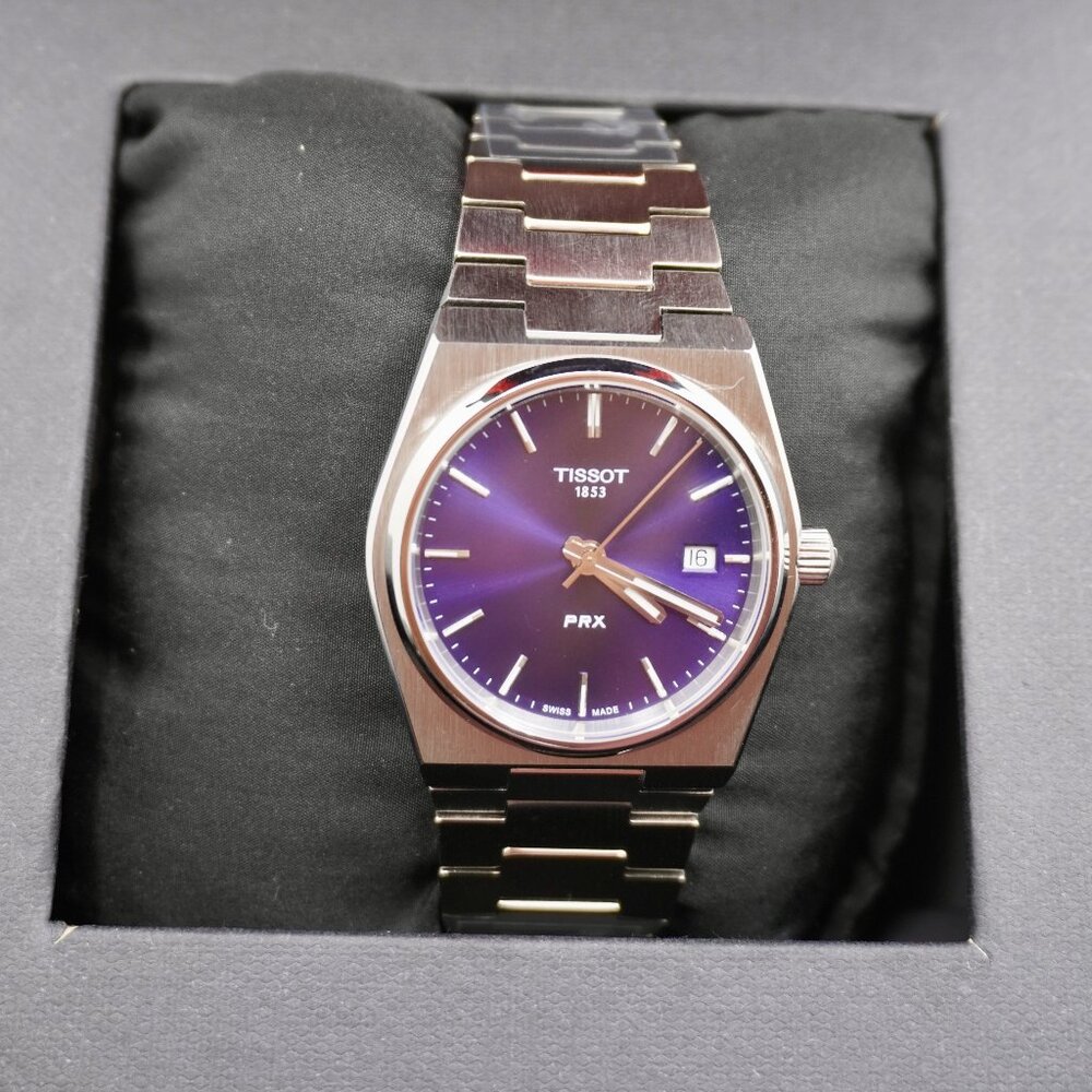 NIB Tissot PRX1853 Blue T137.210.11.041.00 (35MM)